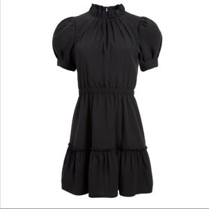 Alice + Olivia Vida Puff Sleeve Mini Dress